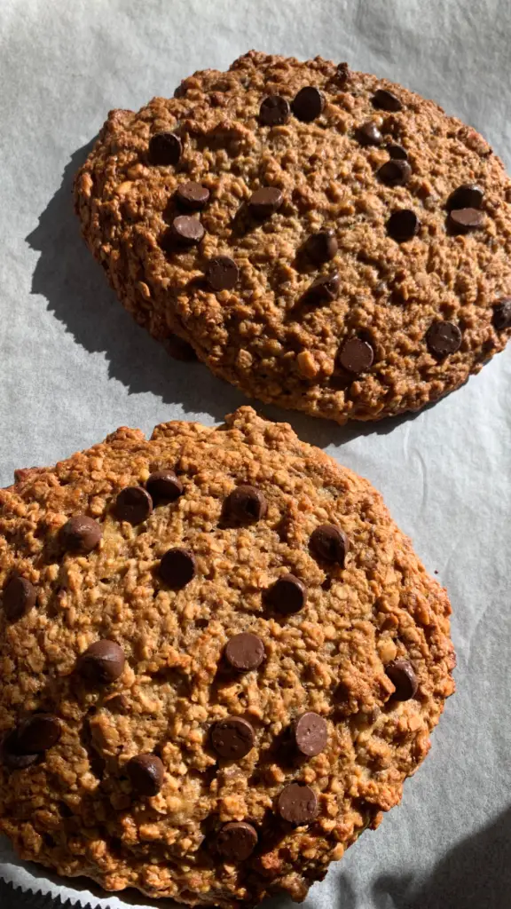 Oat Chocolate Chip Breakfast Cookie Vegan Vic Eats